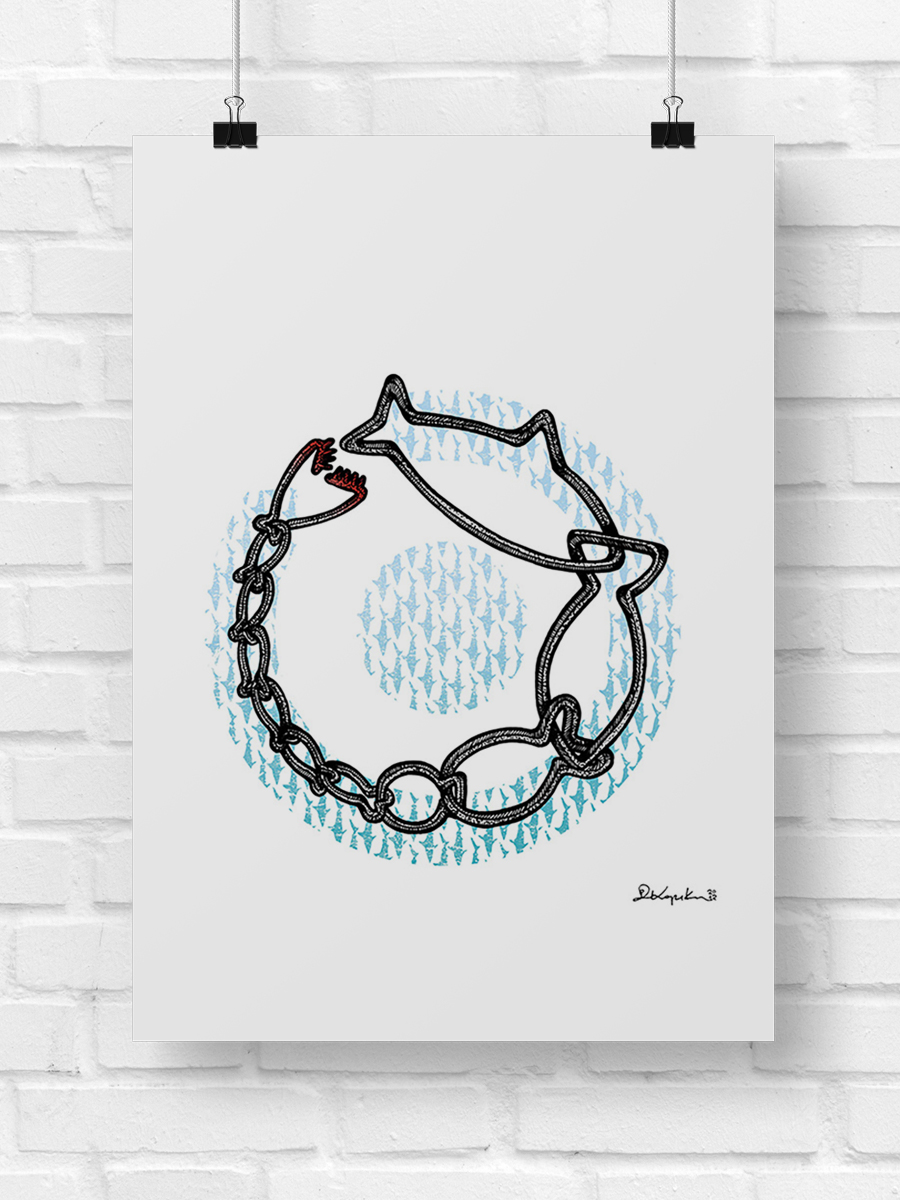 Το μεγάλο ψάρι τρώει το μικρό